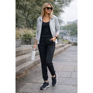 On Cloud Running Black Jogger Pants Sweatpants   Women's Size Small